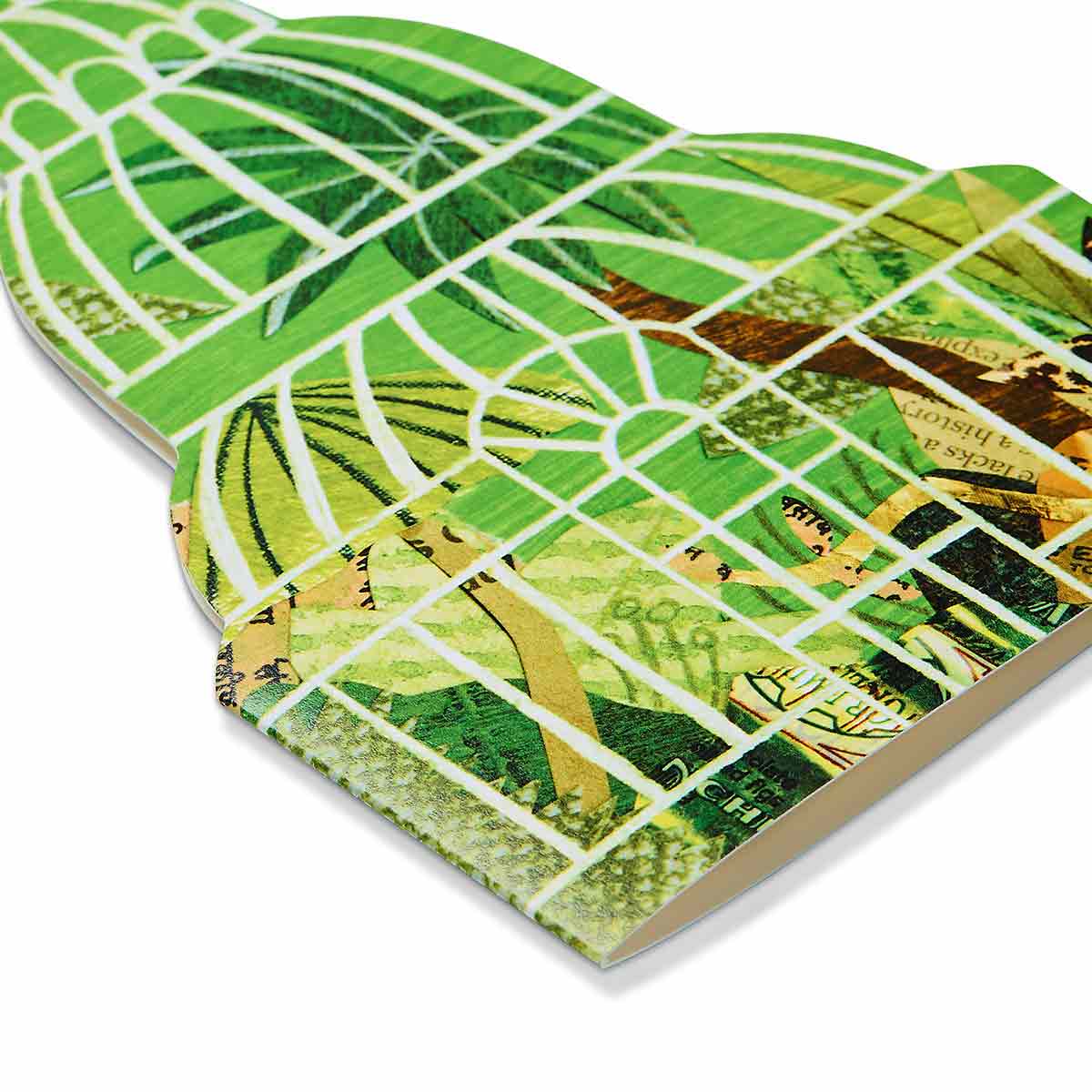 Palm House Shaped Greeting Card