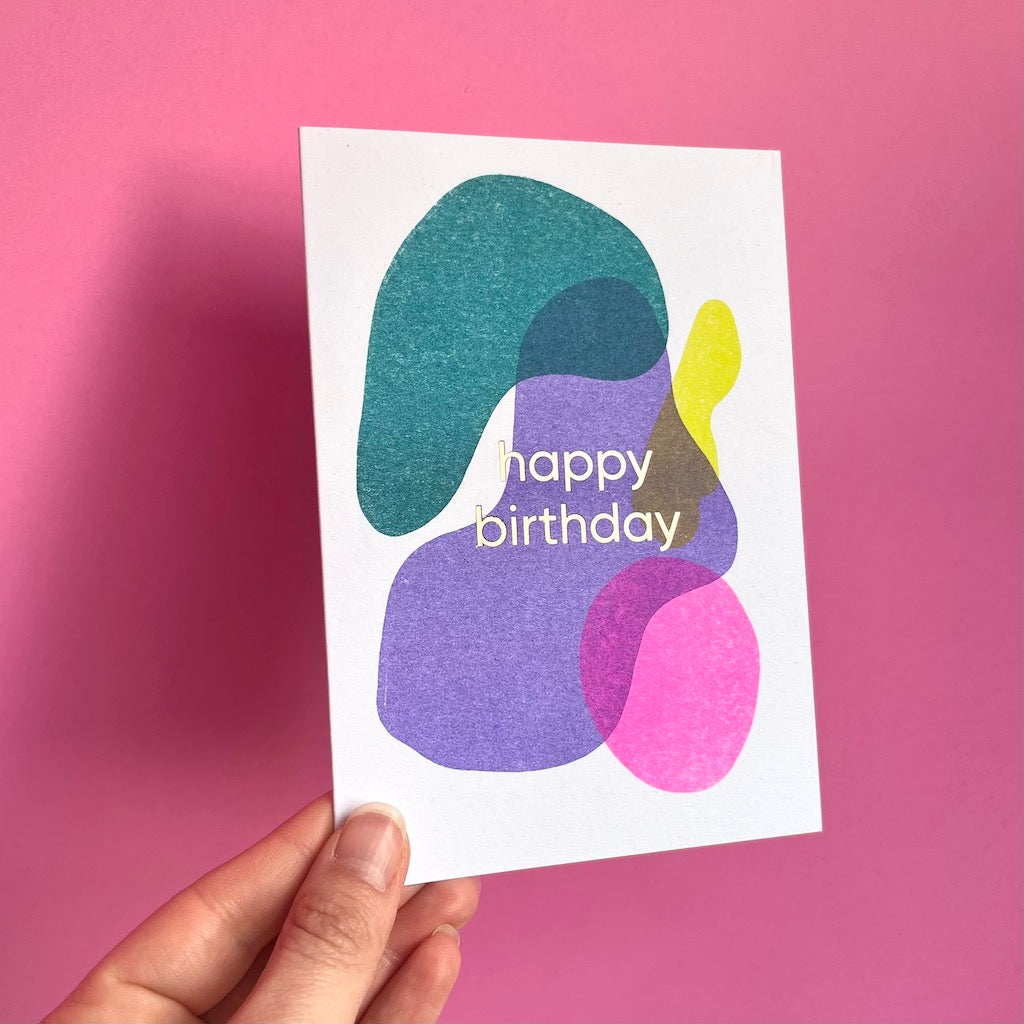 Happy Birthday Card | Blobs