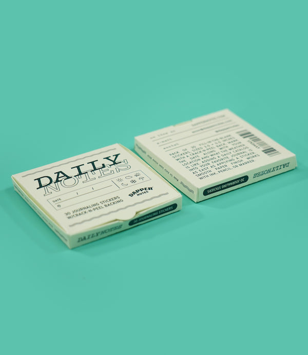 Dapper Notes Daily Notes Stickers
