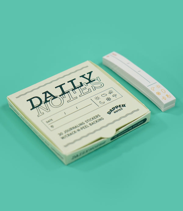 Dapper Notes Daily Notes Stickers