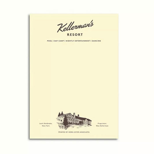 Fictional Hotel Notepad: Kellerman's Resort