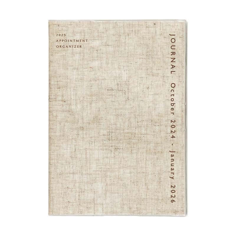 Hightide Cotton Monthly Diary 2026 (VARIOUS COLOURS)