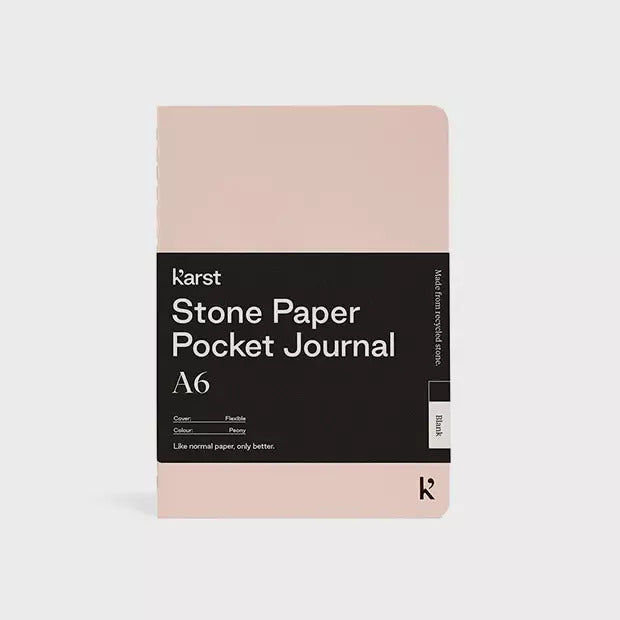 Stone Paper Pocket Journal (Various Colours)