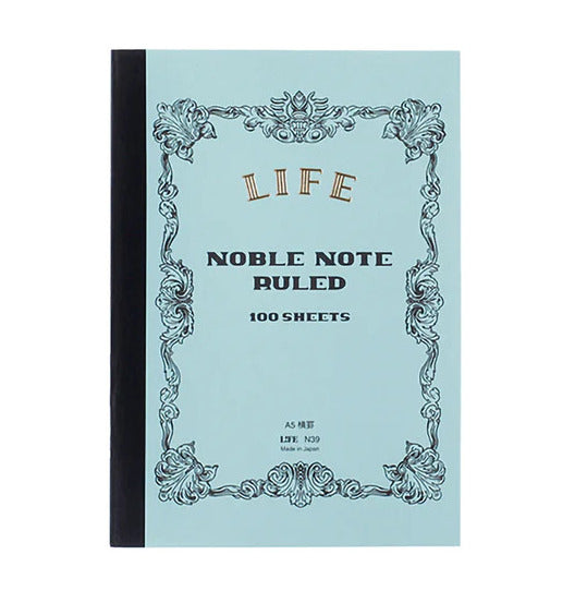 SECOND: Life Noble Notebook: A5 Lined N39