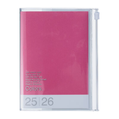 2025-2026 Diary: A5 Colors Pink