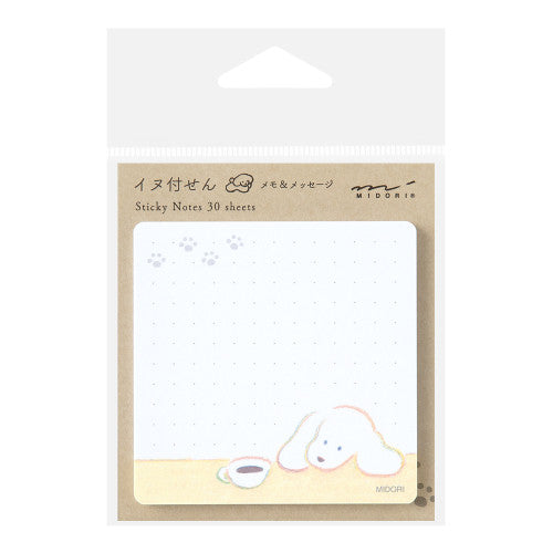 Sticky Notes: Coffee & Dog