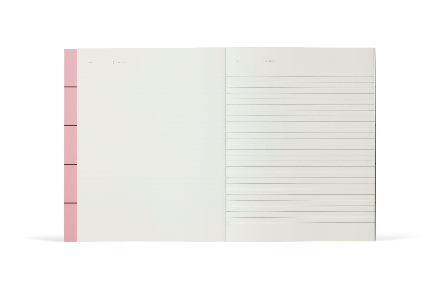 Uma Notebook Large: Rose Check