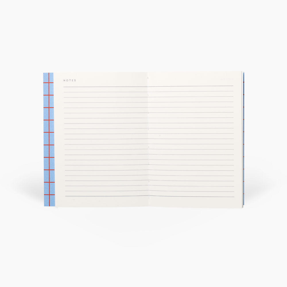 Uma Notebook Small: Light Blue