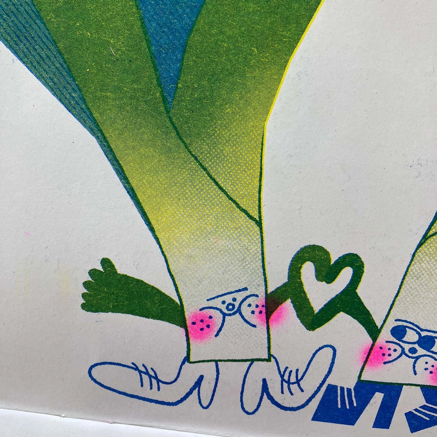 Seasonal Fruit and Veg Risograph 2026 Calendar