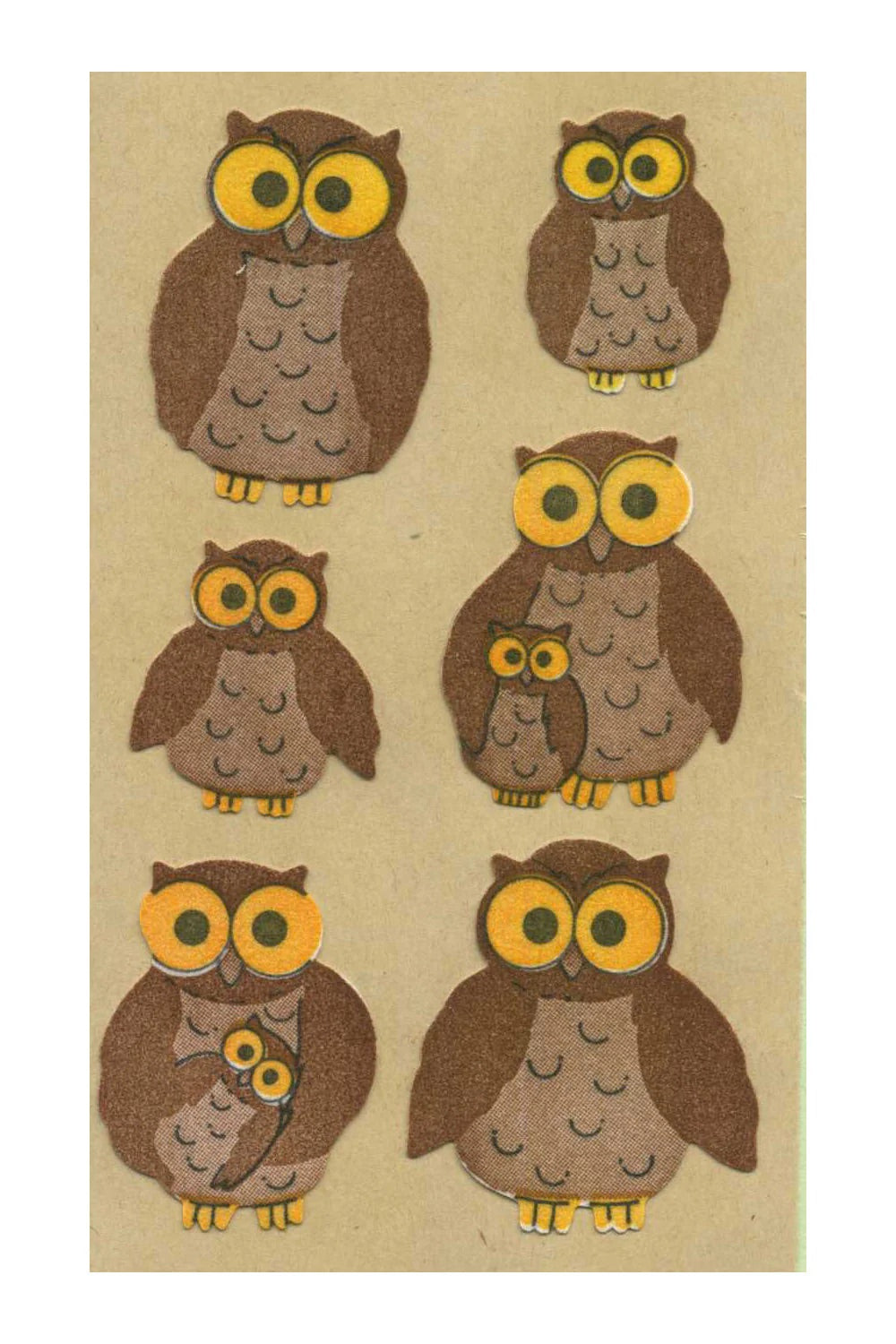 Old School Maxi Stickers (4 Designs)