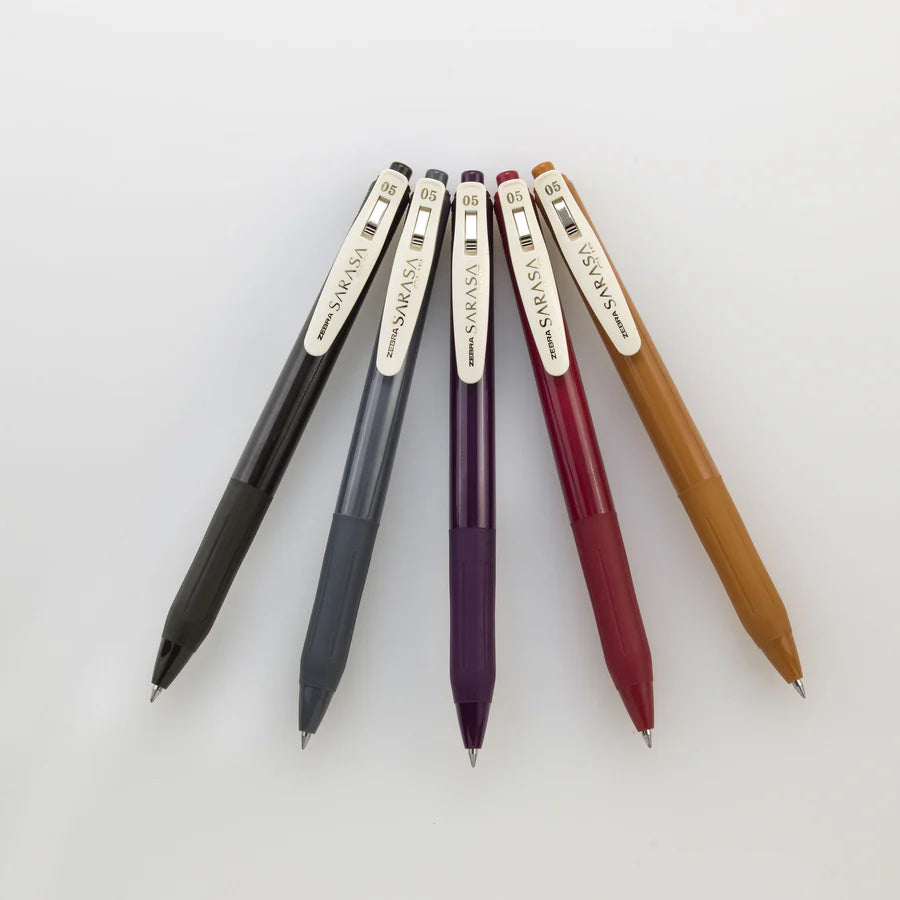 Sarasa Clip Vintage Color Gel Pen Set (2 Variants)