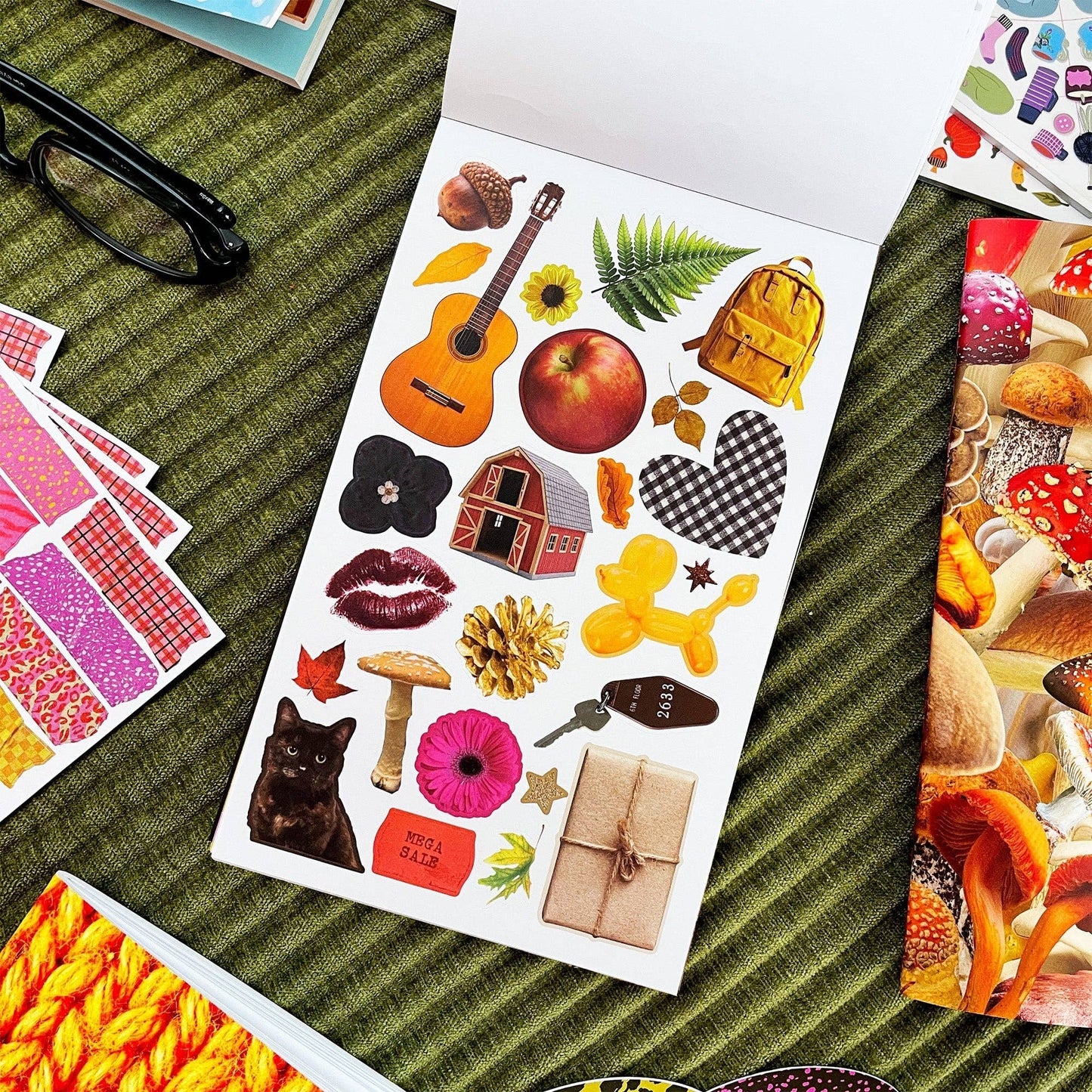 Fall Junk Journal Sticker Book