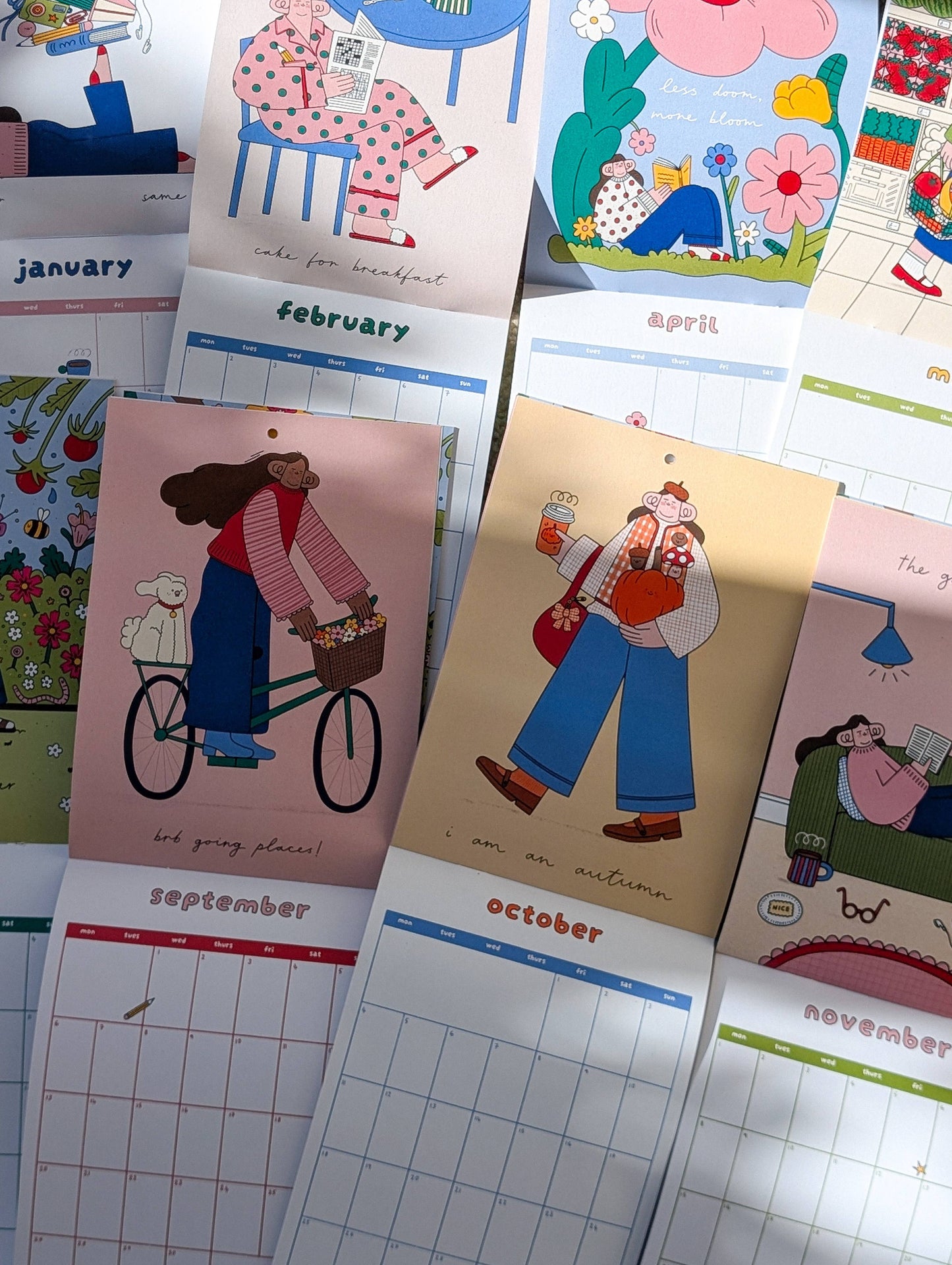 The Big Brave Girls Club 2027 Calendar