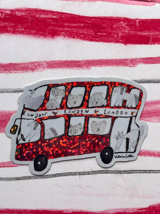 London Bus Pals Vinyl Sticker