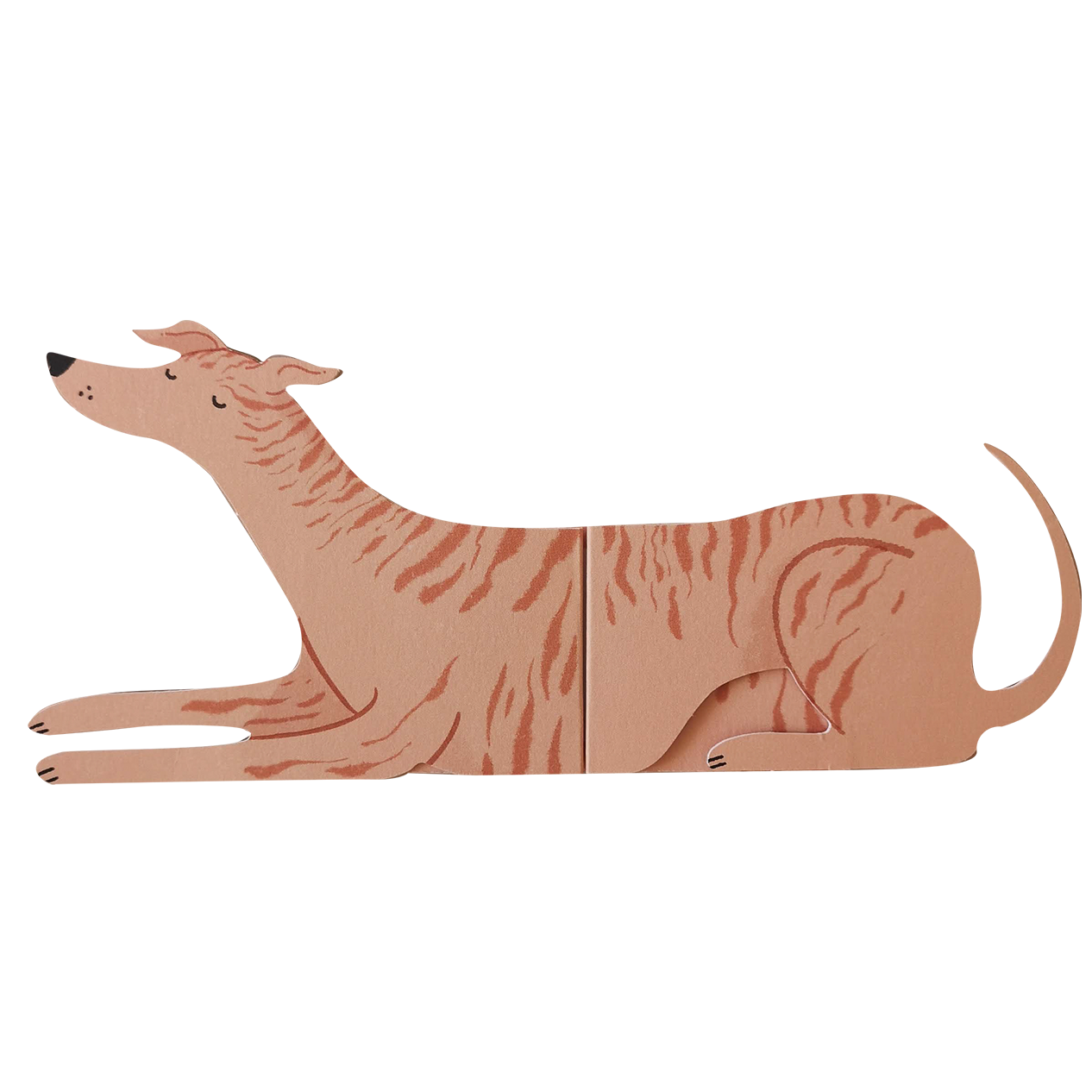 Tigger, Long Doggo Shaped Extendable Card