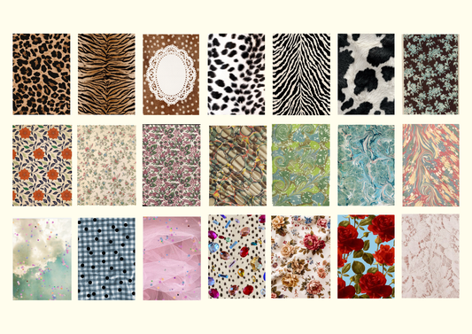 Shellflower Pattern Paper Book Vol. 1