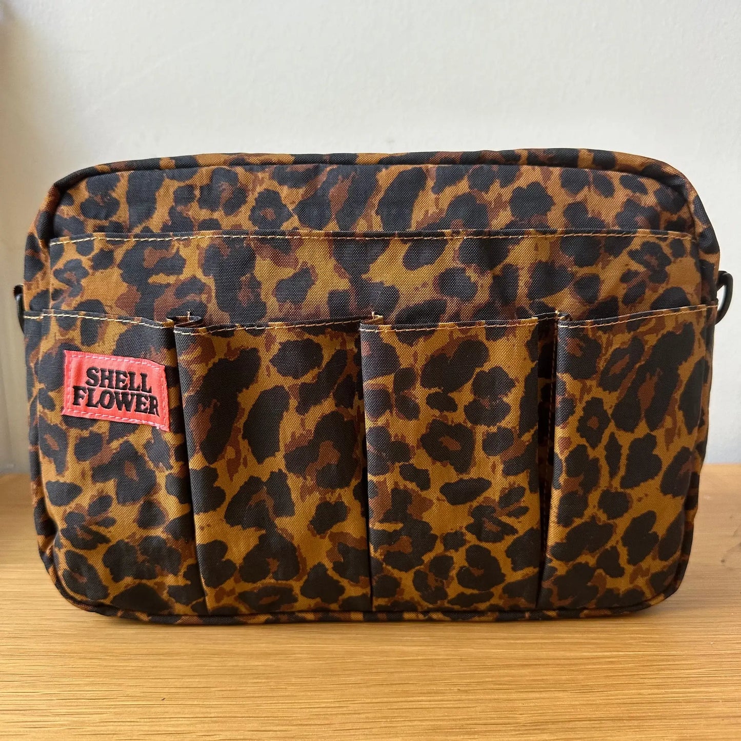 Shellflower Leopard Journal Pouch