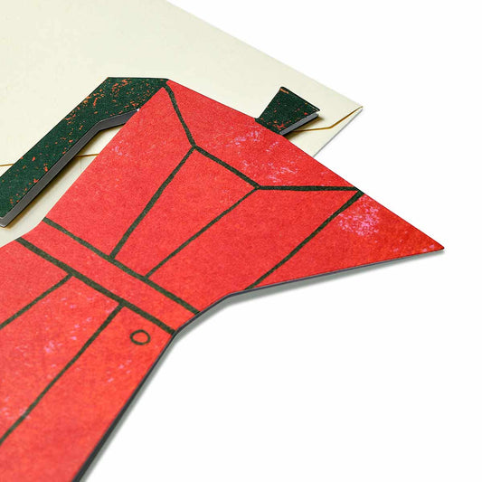 Red Coffee Pot Card