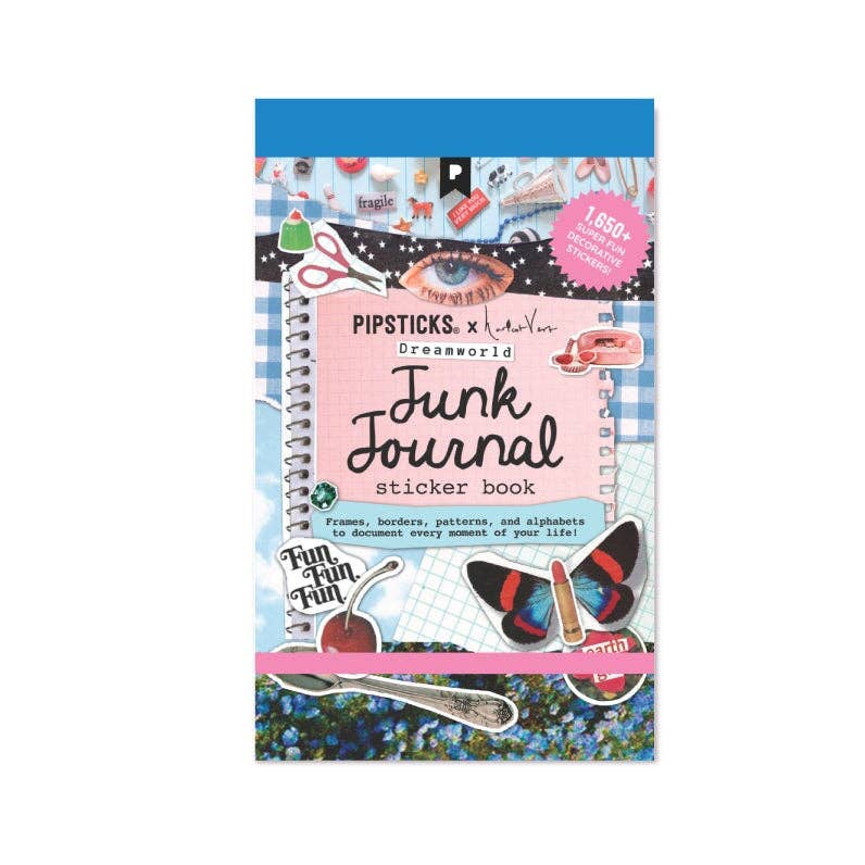 Pipsticks x Haricot Vert Dreamworld Junk Journal Sticker Book