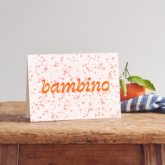 Splatterware Bambino Card