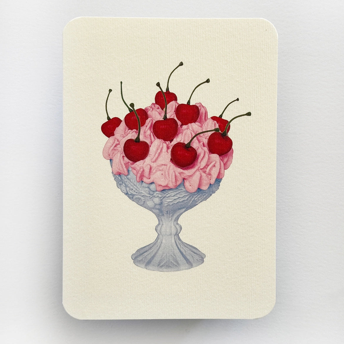 Strawberry Chantilly Cream Greeting Card