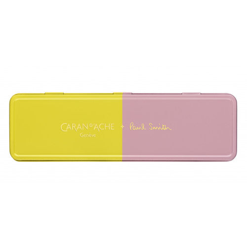 Paul Smith + Caran D'Ache 849 Ballpoint: Chartreuse/Rose