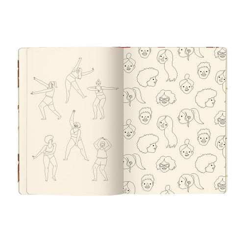 Nina Cosford x Caran D'Ache Drawing Book
