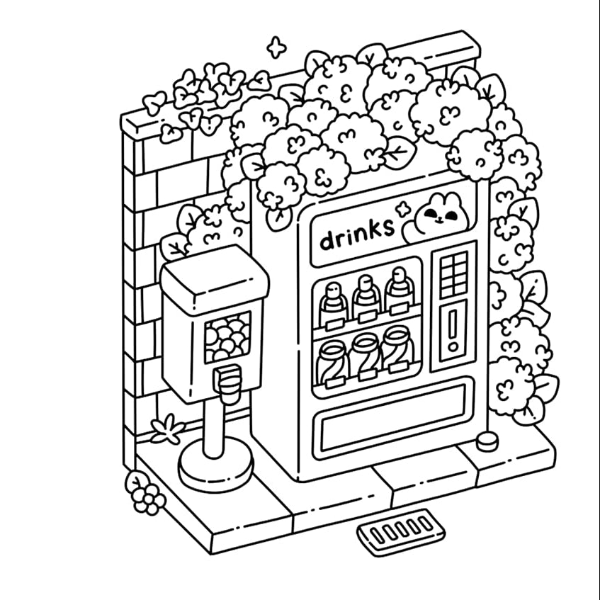 Cute 'n' Cozy Colouring World Book