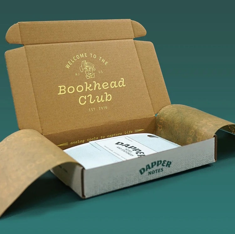 Dapper Notes Bookhead Club – The Stationer