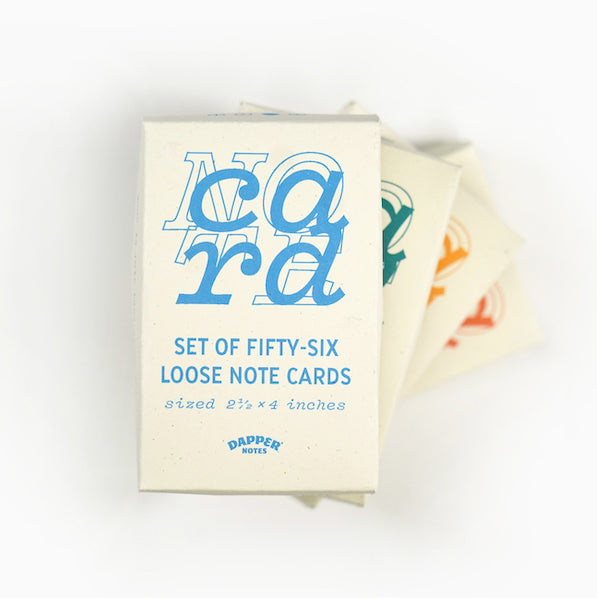 Dapper Notes Loose Note Cards (various layouts) – The Stationer