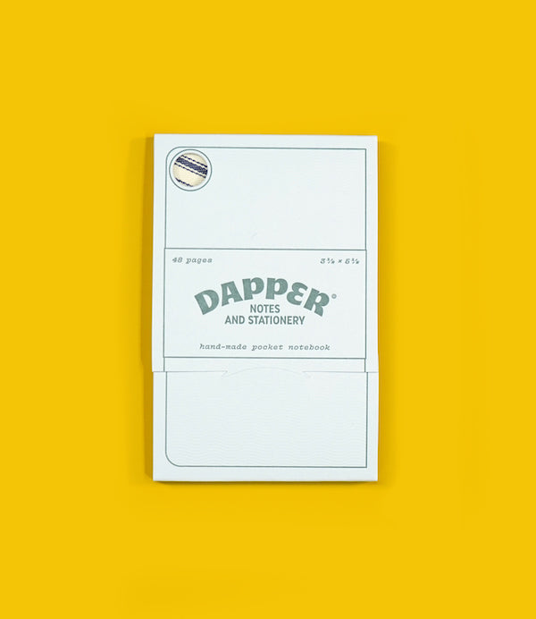 Dapper Notes Stationerdy Fabric Pocket Notebook