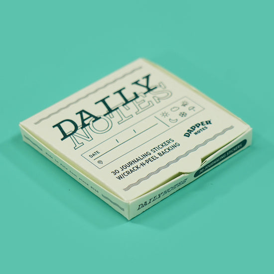 Daily Note Sticker Dapper Notes Daily Notes Stickers – The Stationer
