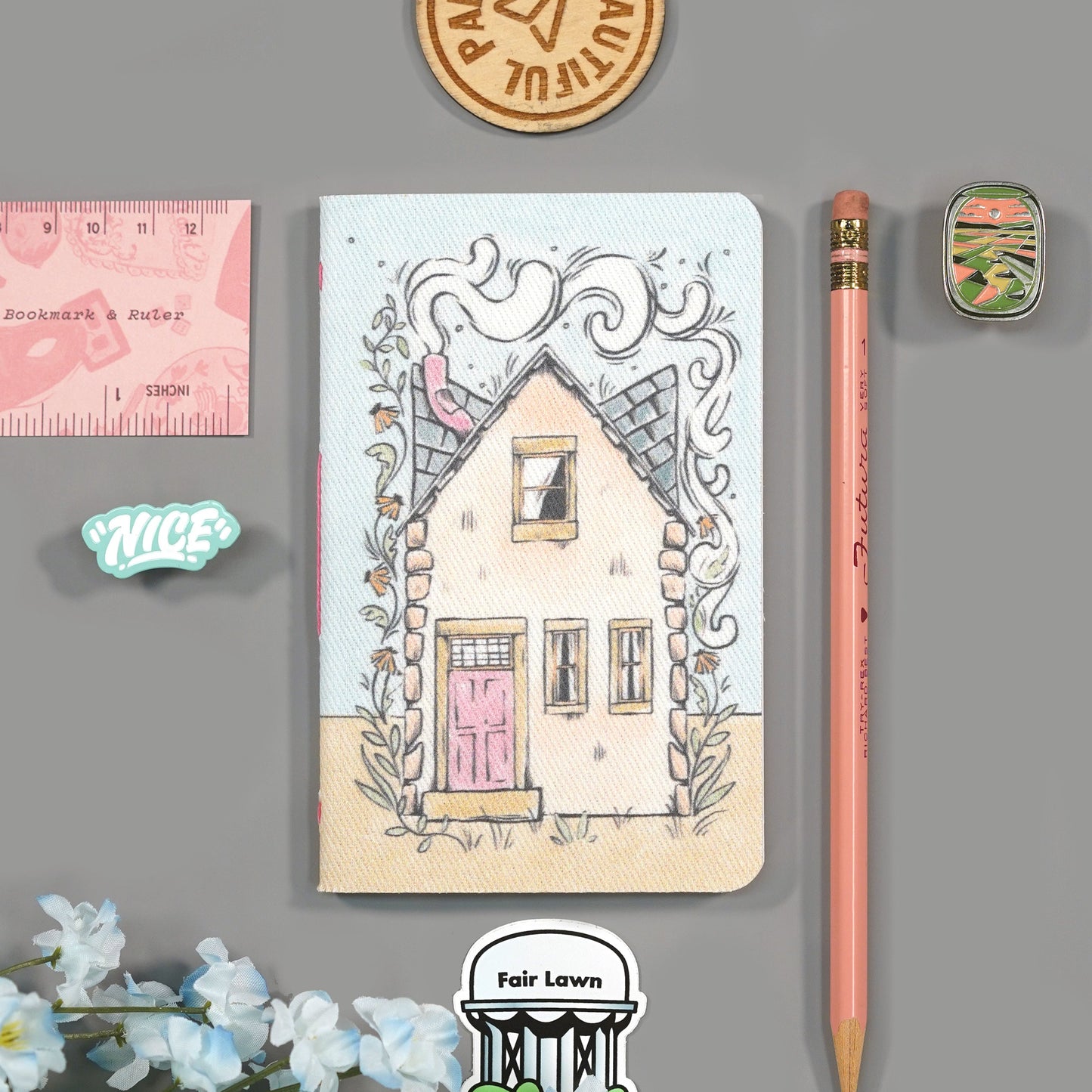 Dapper Notes Limited Edition Notebook: Fitz' Home