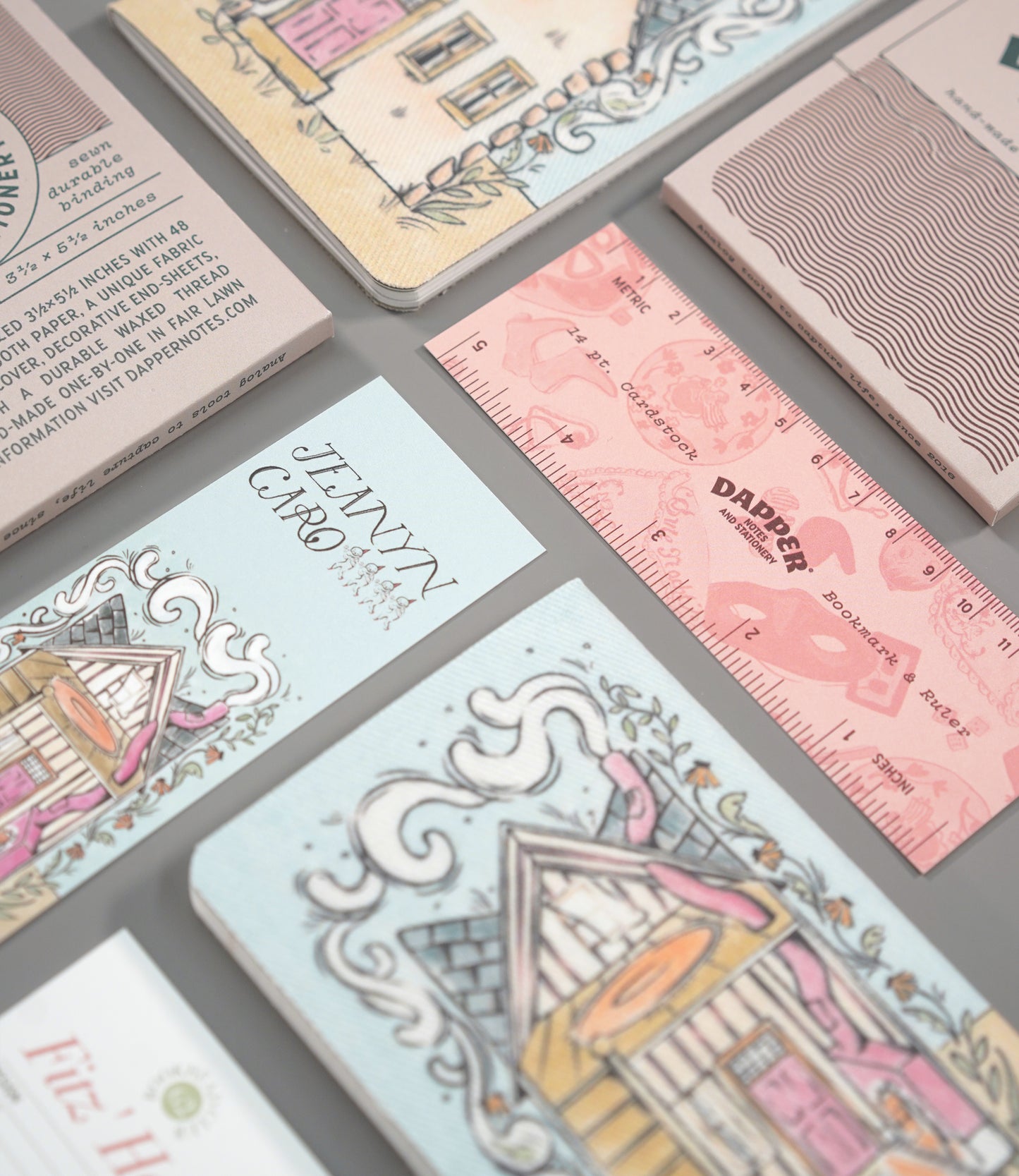 Dapper Notes Limited Edition Notebook: Fitz' Home