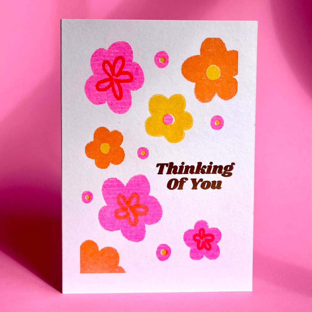 Flowers Card Thinking Of You The Stationer flowers-card-thinking-of-you-the-stationer