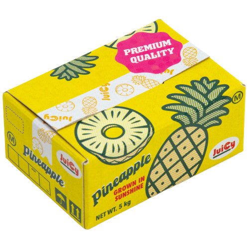 Mini Decoration Sticker Box: Pineapples