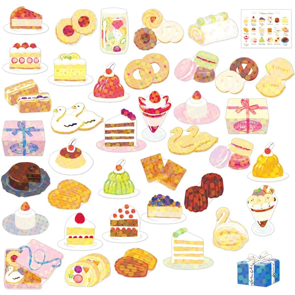 Mini Decoration Sticker Box: Patisserie