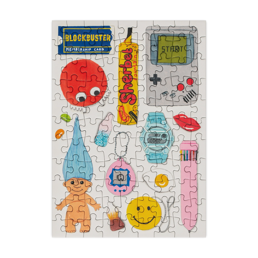 Retro '90s Mini Jigsaw Puzzle - 99 Pieces