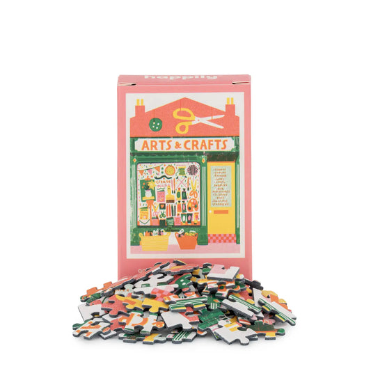 Arts & Crafts Shop Mini Jigsaw Puzzle - 99 Pieces