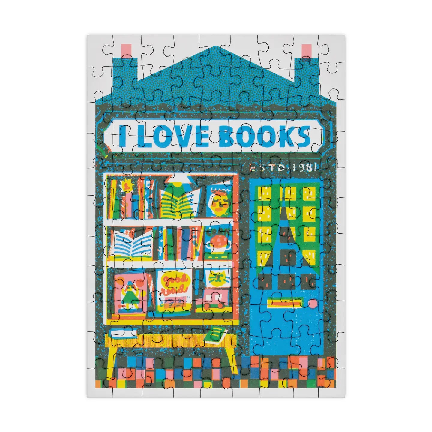 Book Shop Mini Jigsaw Puzzle - 99 Pieces