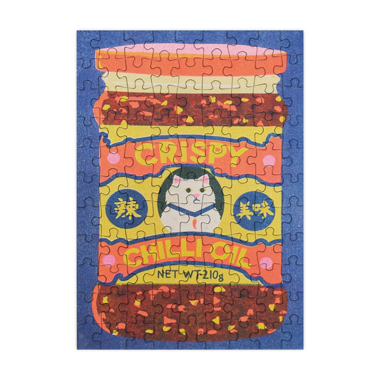 Chilli Oil Mini Jigsaw Puzzle - 99 Pieces