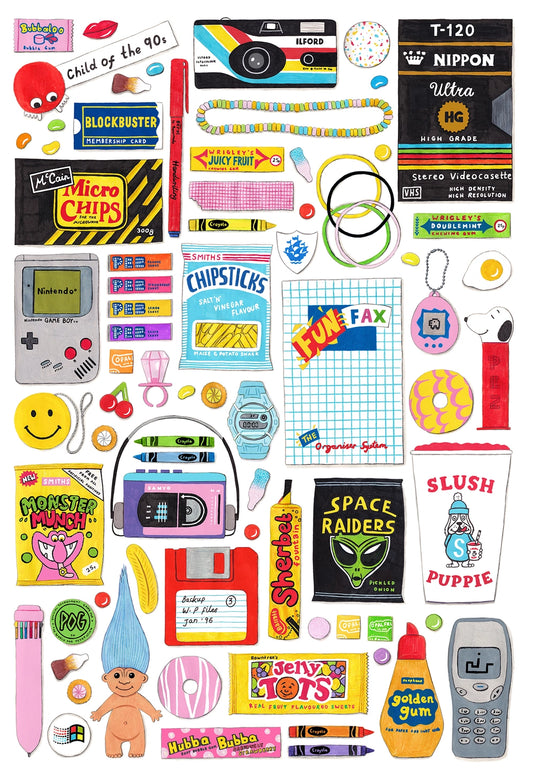 In The 90's Jigsaw Puzzle - 1000 Pieces