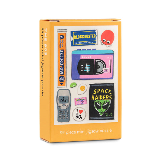 Retro '90s Mini Jigsaw Puzzle - 99 Pieces