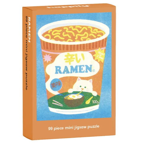 Ramen Cat Mini Jigsaw Puzzle - 99 Pieces