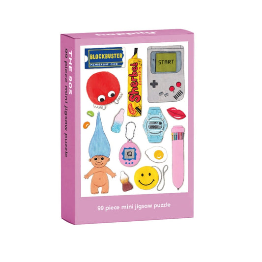 Retro '90s Mini Jigsaw Puzzle - 99 Pieces