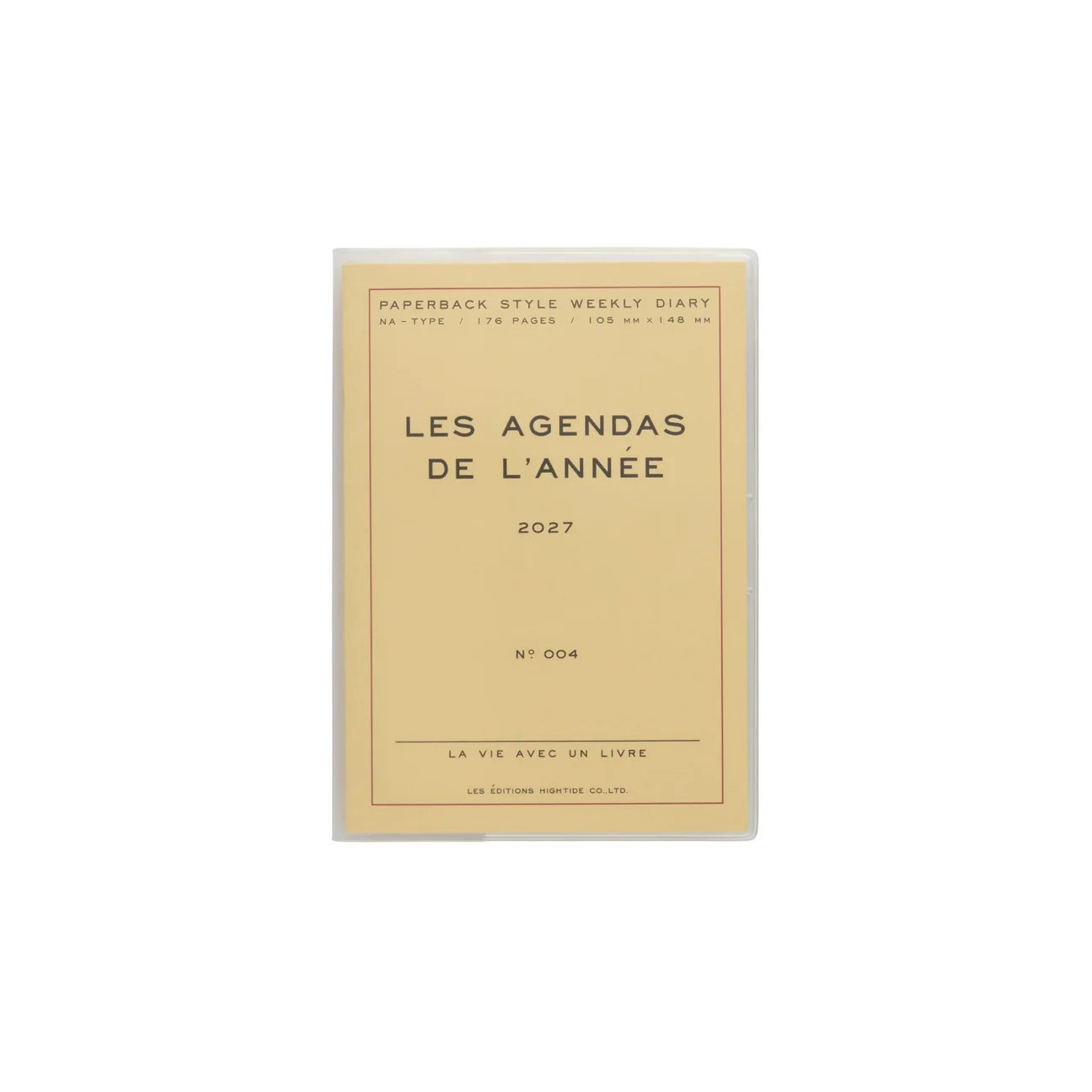 Hightide Les Agendas De L'Année Diary 2027