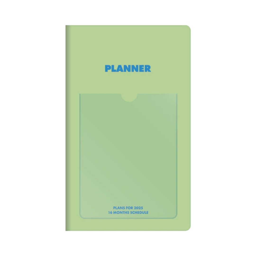 Monthly Planner 2025 (Available in Green or Yellow)