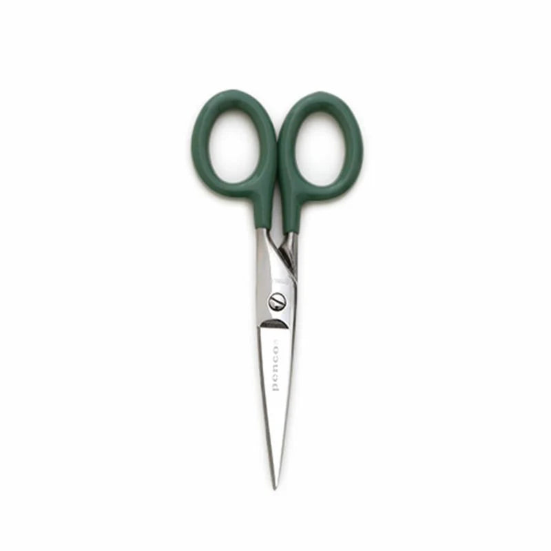 Rubba Handle Scissors - 2" (S) Green