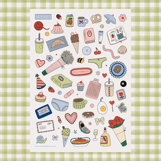 Hollie Fuller Big + Brave Sticker Sheet