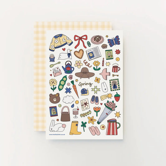 Hollie Fuller Spring Sticker Sheet